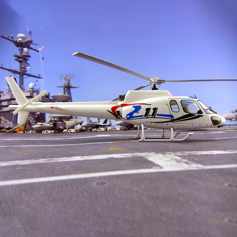 Changhe Z-11 литья под давлением 1:60 сплав модель самолета AS350 11Z-11 авиации CHAIG
