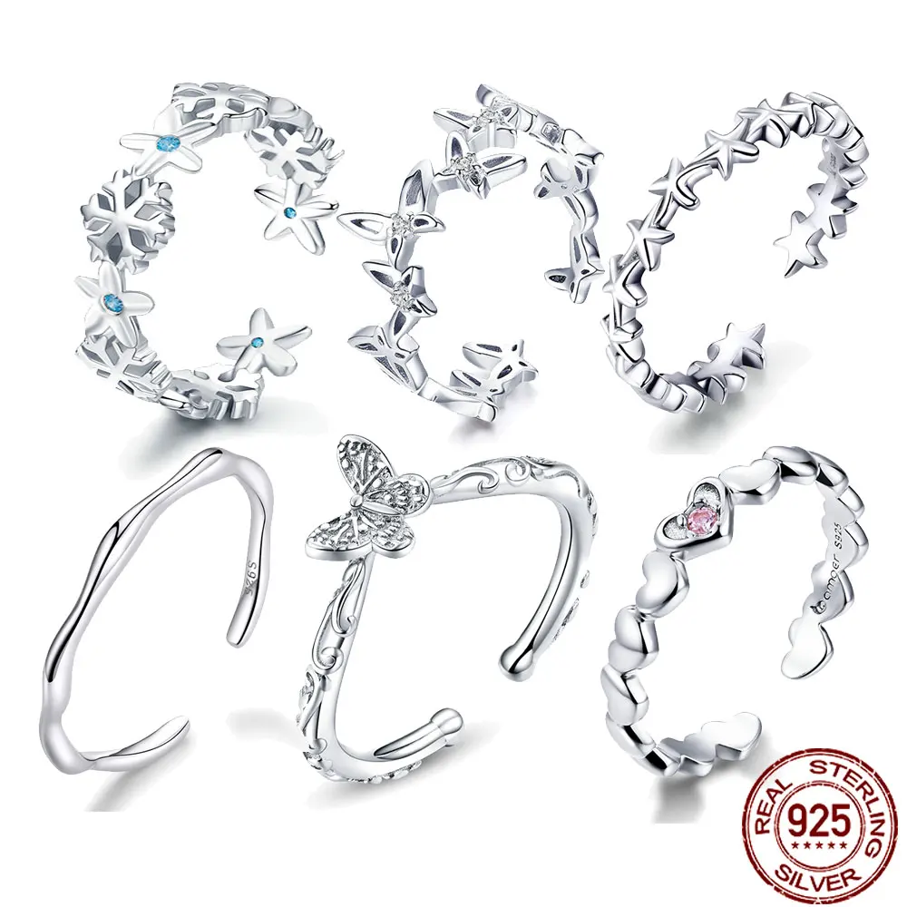 Женское кольцо из серебра 925 пробы с перфорацией|fashion rings for women|rings womenfashion |
