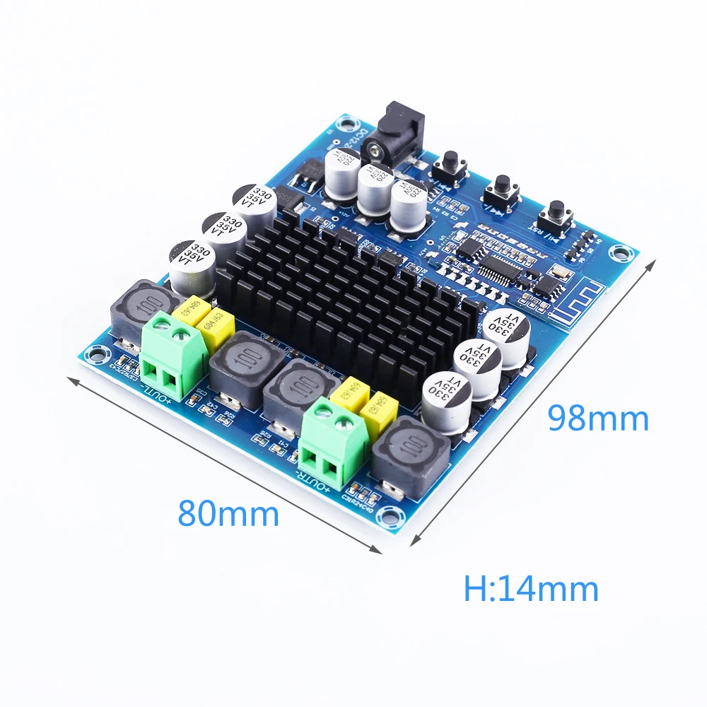 Цифровой усилитель постоянного тока 12 В 24 TPA3116D2 беспроводной Bluetooth модуль BLE5.0