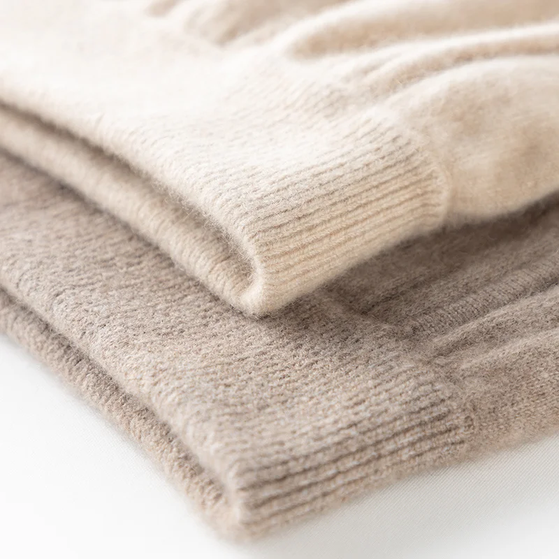 

The new fashion style of autumn/Winter 2020 is 100% pure cashmere trousers, slim-fitting trousers