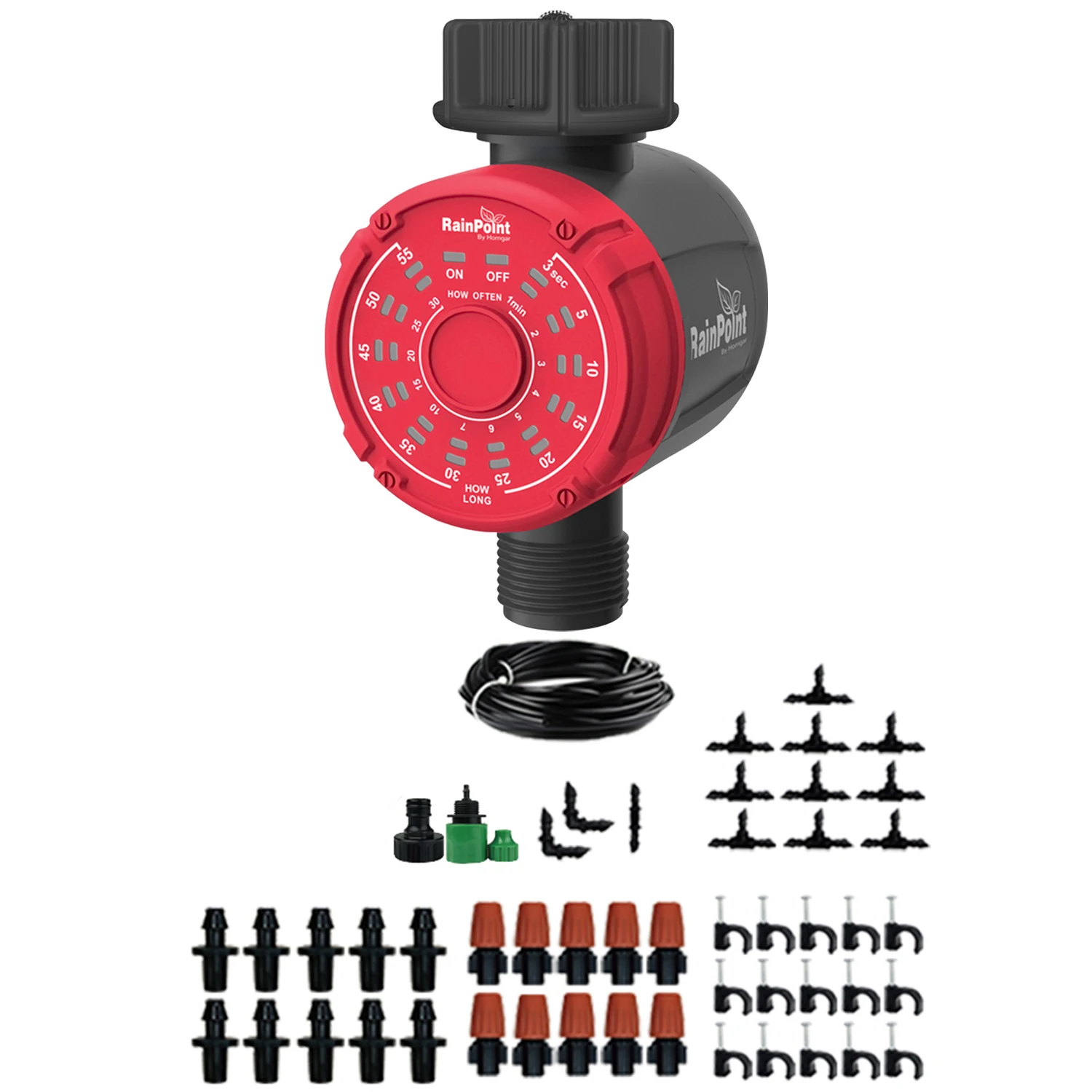 Шаровой клапан с таймером для полива сада автоматический электронный таймер