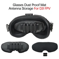 for dji fpv goggles dustproof lens protector antenna storage cover memory card slot holder for dji fpv vr glasses accessories