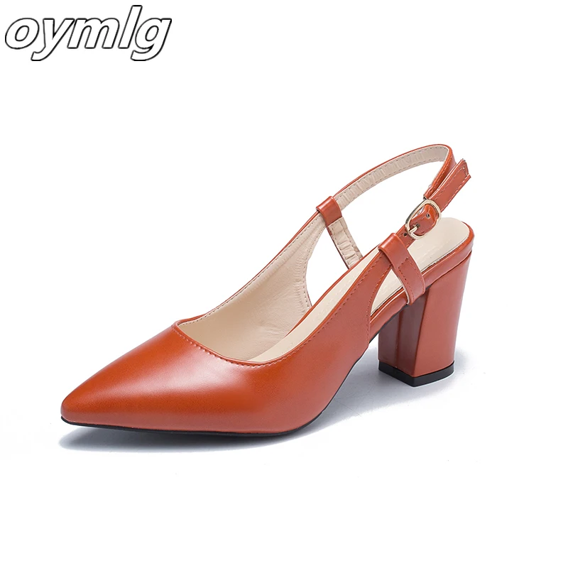 Новая весенняя женская обувь на высоком каблуке Модная Уличная Кожаные женские