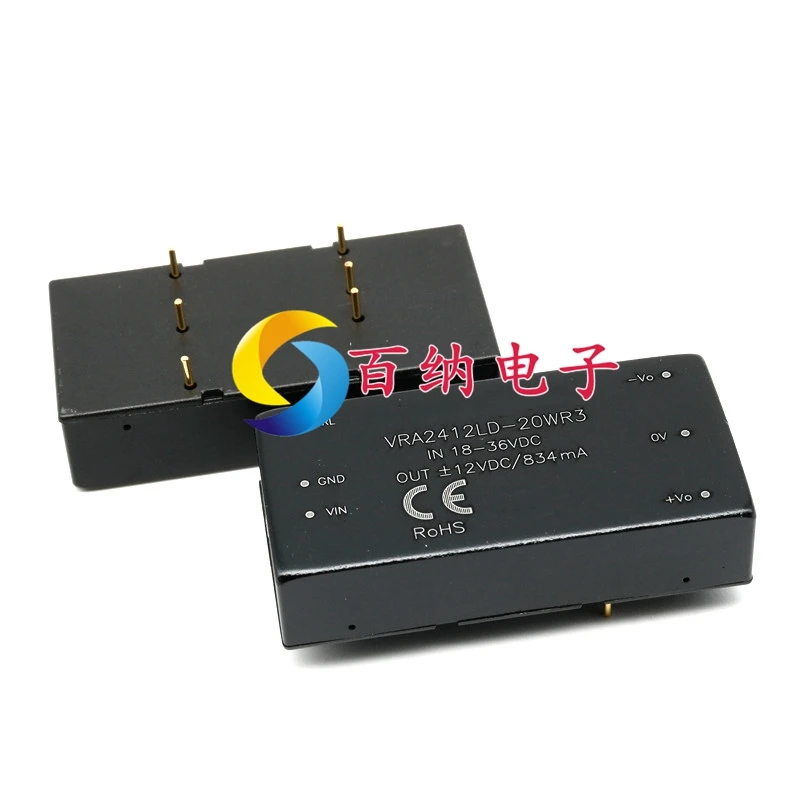 

Входной модуль напряжения постоянного тока повер2412ld-20 wr3 от 18 до 36 В, положительный отрицательный 12 В, оригинал