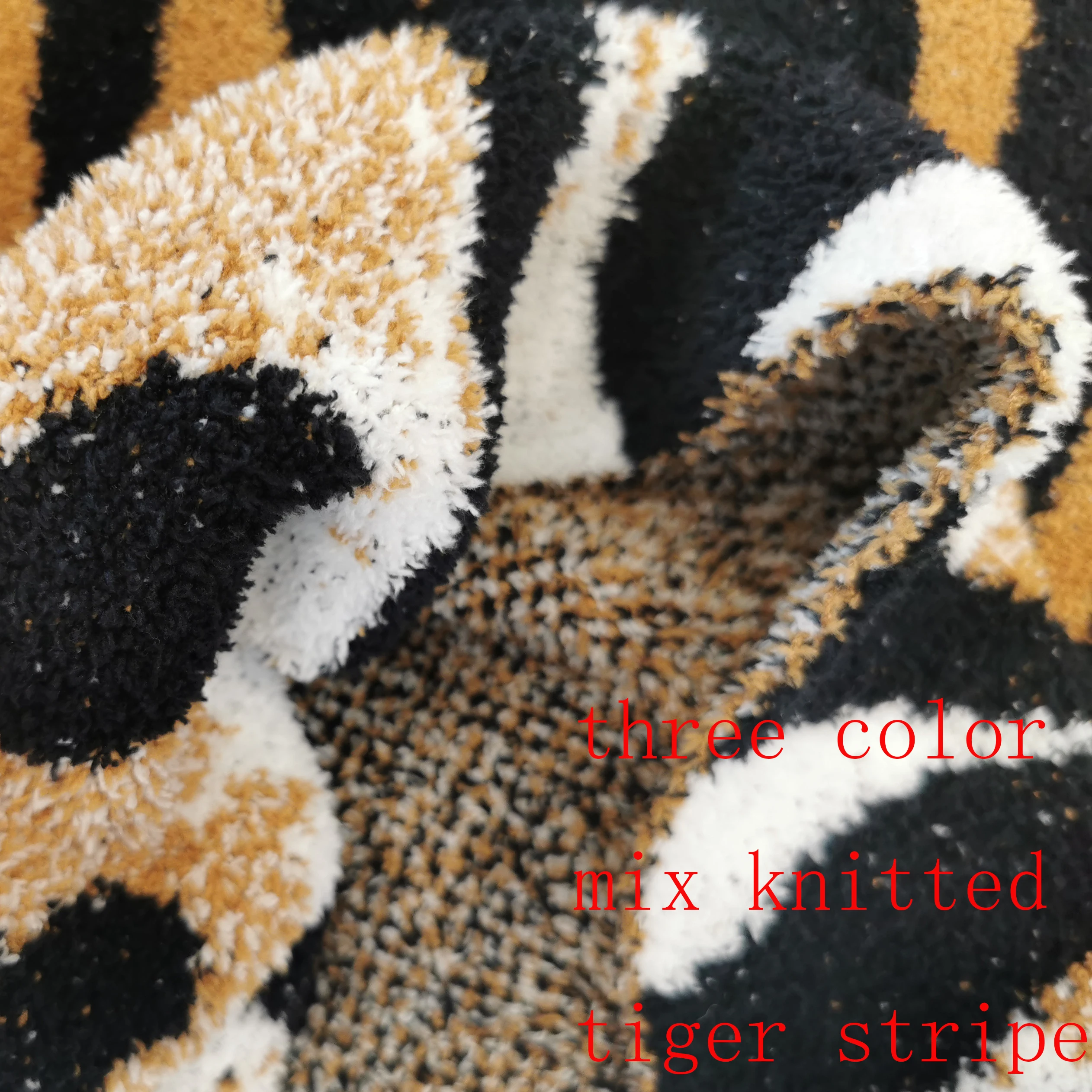 Manta de microfibra peluda con dise&ntilde;o de tigre para el hogar, manta de punto de felpa c&aacute;lida y decorativa para sof&aacute; y cama del coche, regalo de A&ntilde;o Nuevo Chino, REGINA-4