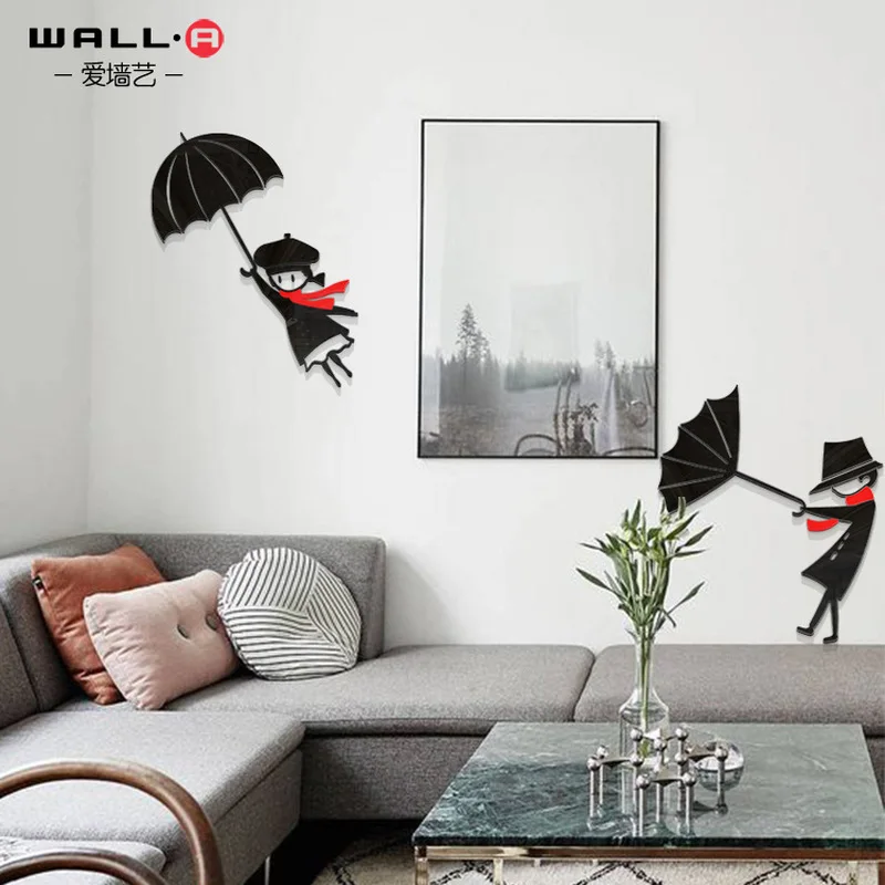 Зонты WS94 для пар Американская страна детская комната спальня маленький Свежий