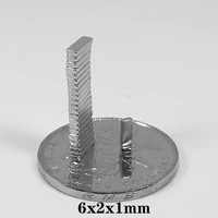505000pcs 6x2x1 small block magnets n35 621 neodymium magnet 6mm x 2mm x 1mm permanent ndfeb strong powerful magnetic 6x2x1mm