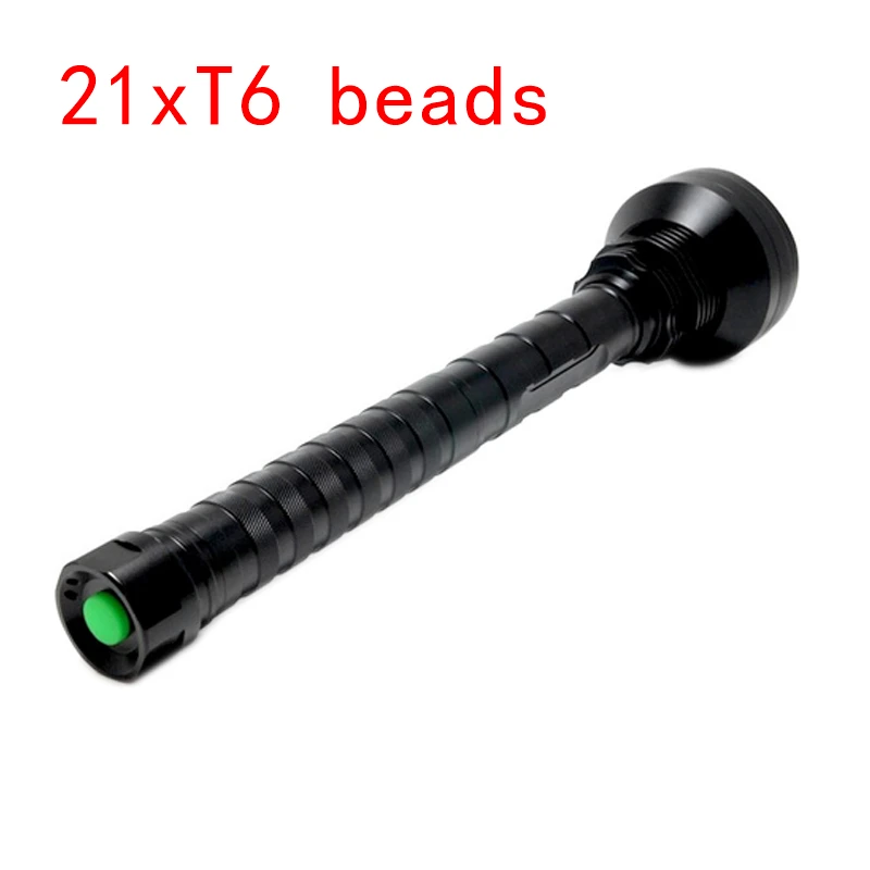 Ультра яркий водонепроницаемый 15xT6 18xT6 21xT6 мощный фонарь 15000-21000lumens светильник 18650