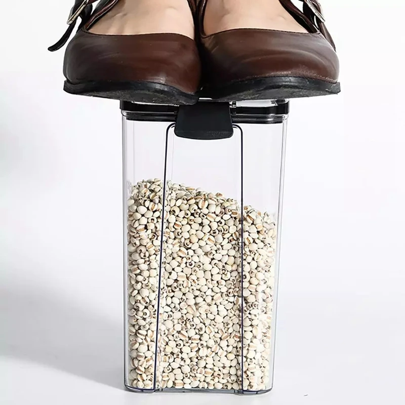 Прозрачные Герметичные банки цельнозернистая герметичная коробка холодильник |