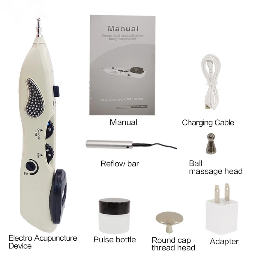 Электронное акупунктурное устройство Ручка Тип акупунктурный массаж