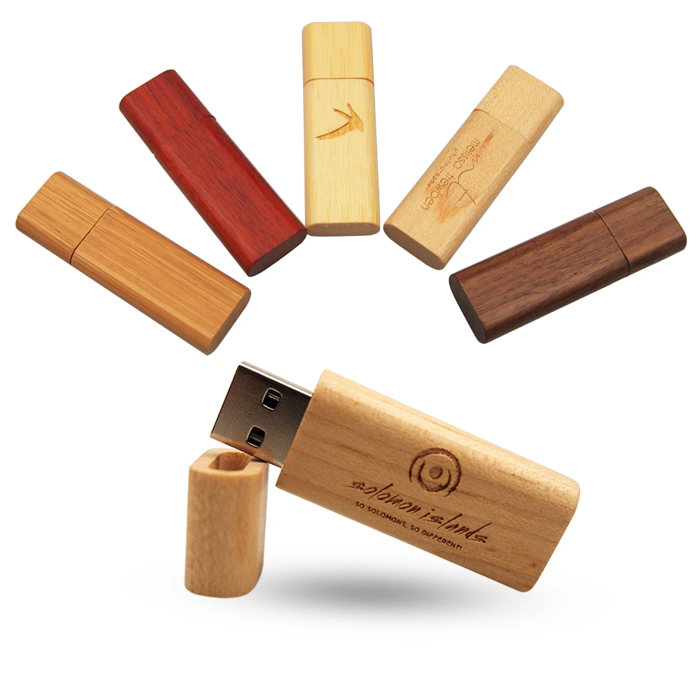 USB-флеш-накопитель с деревянной микросхемой 4-64 Гб 10 шт. | Компьютеры и офис