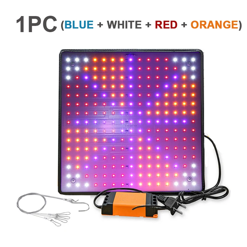 1pc multiple colour Светодиодный светильник s для выращивания в помещении 1000 Вт 3500 К светодиодный светильник для выращивания полный спектр Фито лампа для выращивания растений палатки лампы для цветов Fitolamp - Испускаемый цвет: 1pc multiple colour