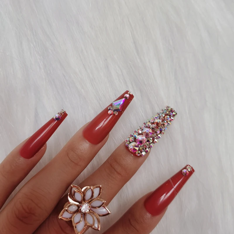 24 шт. новейший дизайн Роскошные ювелирные изделия балетный гроб искусственные