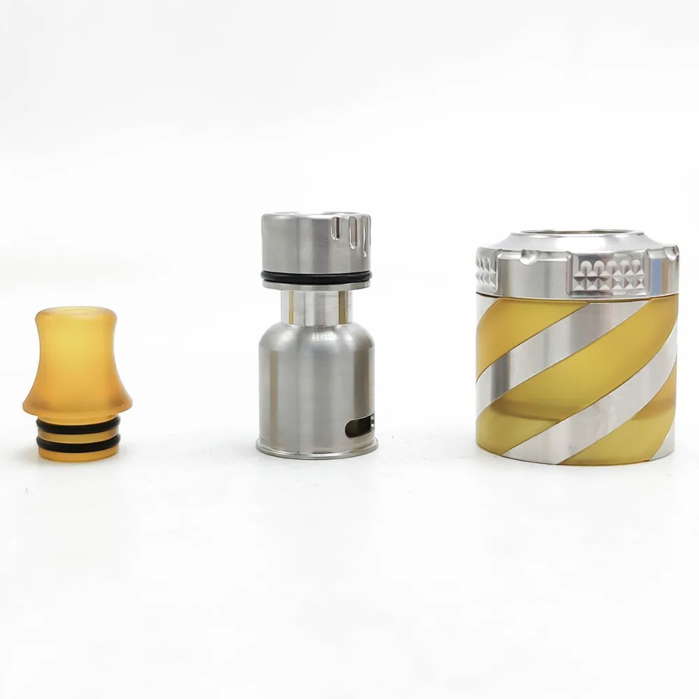 Испаритель Volcanee Coppervape Spica Helix Style RTA короткий бак 2 мл емкость SS316 Ultem PEI для Pro MTL eCig