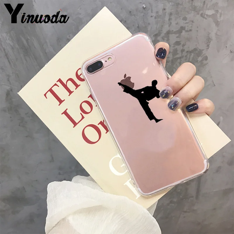 Yinuoda Taekwondo красочные аксессуары для телефонов Чехол для iPhone 8 7 6 6S Plus X XS max 10 5 5S SE XR Coque Shell