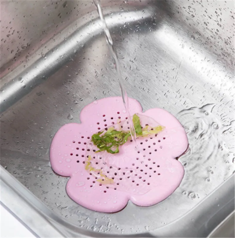 1 шт. пробка для слива в полу раковины форме цветка аксессуары душа ванной комнате