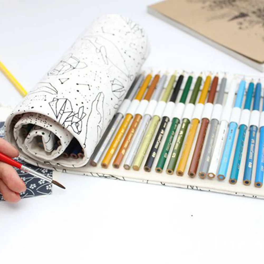 36/48/72 Отверстия эскиз пенал Чехол РОЛИК ручка мешка для сбора пыли большой