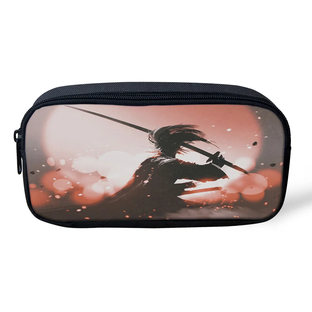 Косметички на молнии японский самурайский Косметичка Портативный чехол для