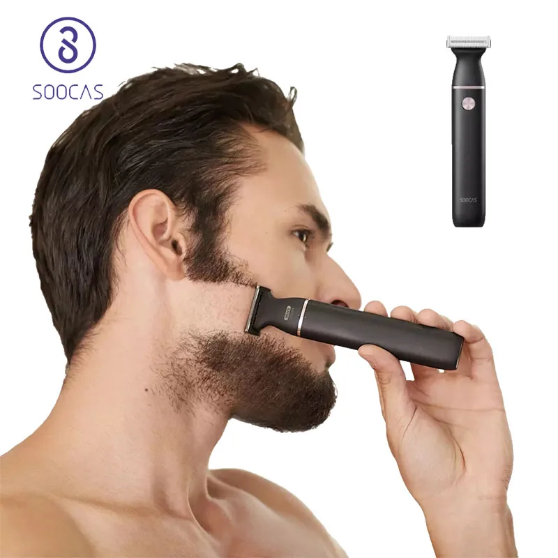 Soocas Electric Shaver ET2 Men's Rechargeable Razor IPX7 Waterproof Dry Wet Beard Trimmer Multifunction Machine For Shaving New