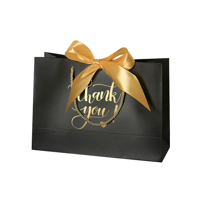 

Новый креативный высококачественный черный подарочный пакет на Рождество/свадьбу/детский душ/день рождения, сувениры, подарочная упаковочная коробка