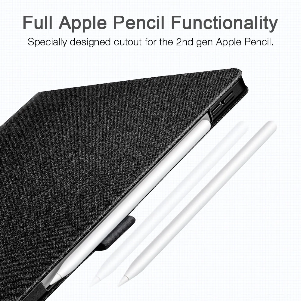 Чехол ESR для iPad Pro 11, простой чехол из искусственной кожи, чехол-книжка с функцией автоматического пробуждения, чехол для нового iPad Pro 11, выпуск