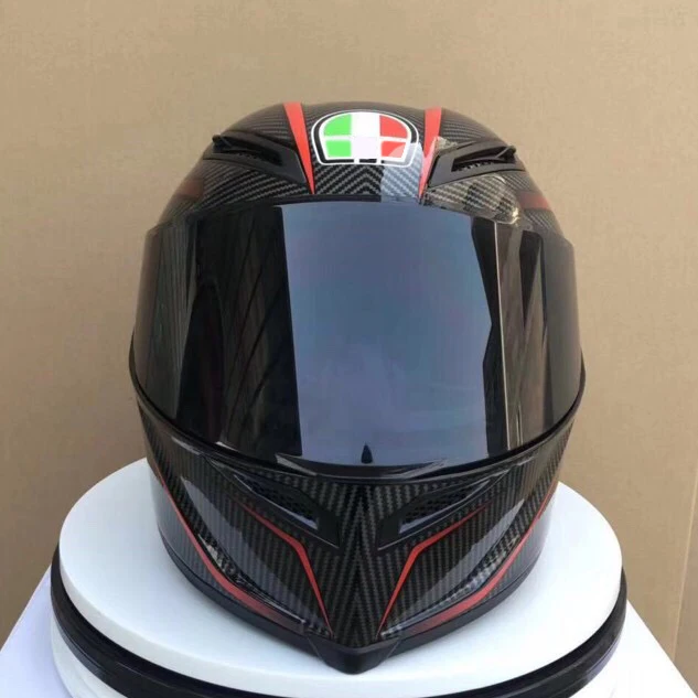 Полнолицевая k5 Pista GP-R Блестящий углерод имитация мотоциклетный шлем езда автомобиль мотокросса мотоциклетный шлем(Реплика