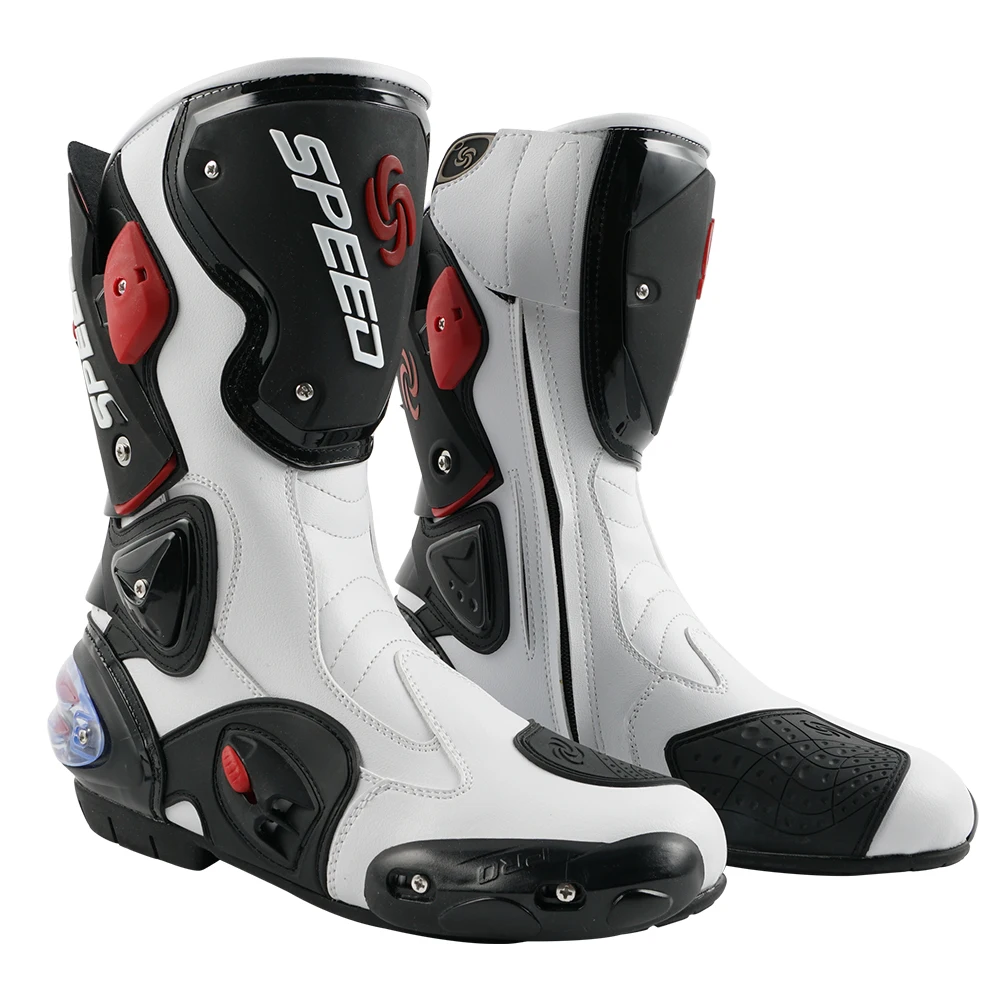 Профессиональные мотоциклетные ботинки SPEED BIKER из микрофибры для мотокросса