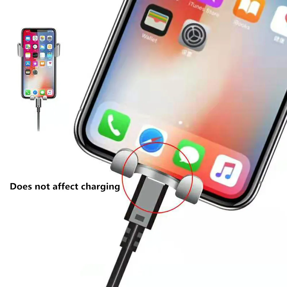 Универсальный автомобильный держатель для телефона в на вентиляционное