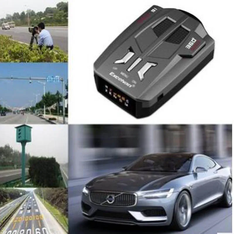 12V автомобильный Английский Русский Голос светодиодный Дисплей детектор