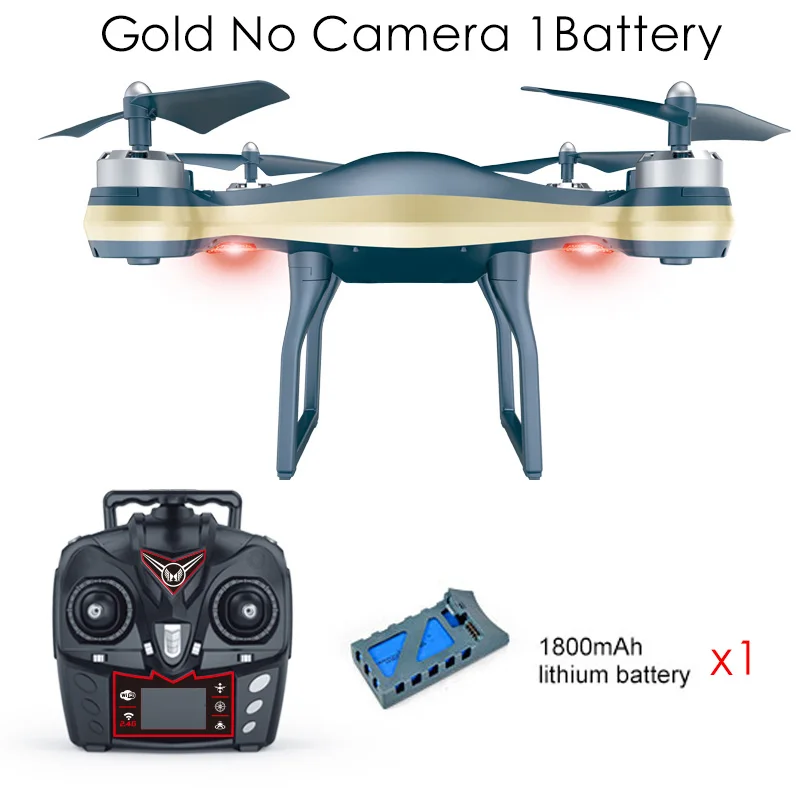 K10 Дрон с GPS Камера Hd Rc вертолет Квадрокоптер Follow Me(следуй за мной одним нажатием кнопки возврата длинные Срок службы батареи низкая Мощность и функцией автоматического возврата - Цвет: Gold No Camera 1B