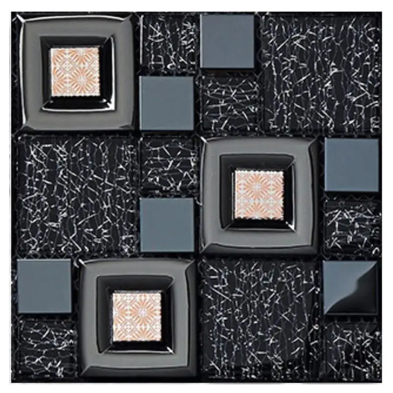 10 шт./компл. мозаика стикер для настенной плитки поясной линии ПВХ Водонепроницаемый Плитки наклейки Кухня Клей украшения комнаты