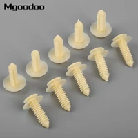 mgoodoo 30pcs auto fasteners clips plastic rivets car door trim panel clip fender bumper retainers for gmc yukon sierra ford