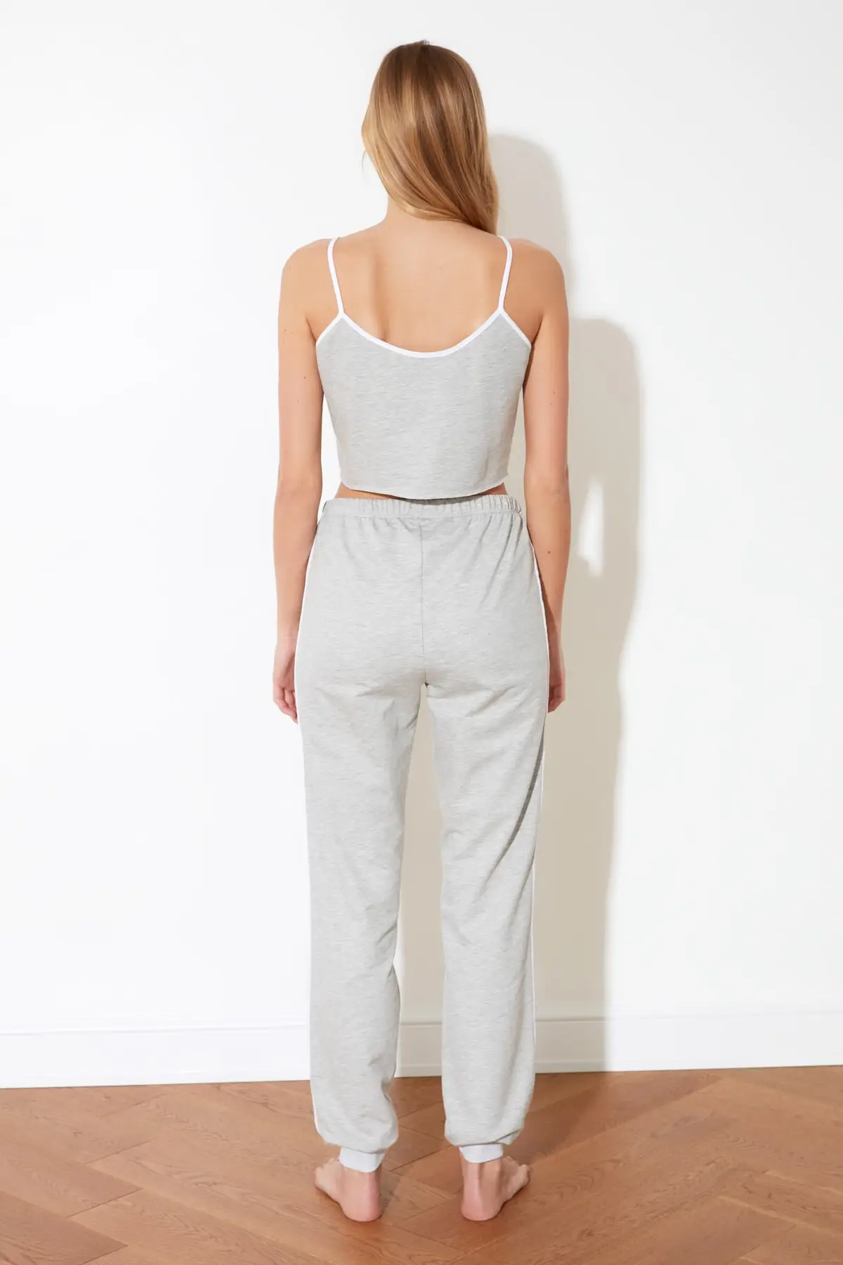 

Trendyol Ribbon Detail Knitted Pajamas Set THMSS21PT0270
