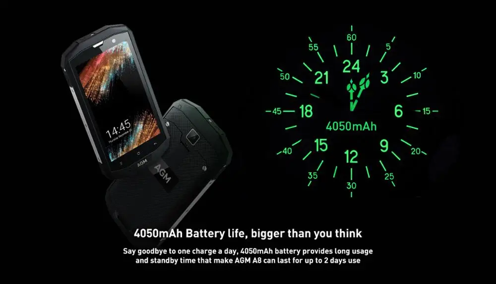 AGM A8 Android 7,0 5,0 дюймов прочный смартфон 3 ГБ ОЗУ 32 Гб ПЗУ 13,0 МП IP68 Водонепроницаемый 4050 мАч OTG NFC мобильный телефон