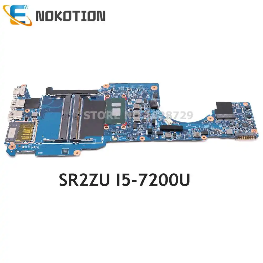 

NOKOTION For HP Pavilion X360 13-U M3-U Series Laptop Motherboard SR2ZU I5-7200U 903237-601 903237-001 15256-1 448.07M07.0011