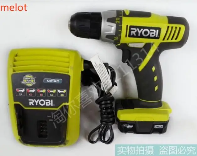 Подлинная электрическая отвертка Ming Liang RYOBI liyoubi 12 В (б/у продукты)|Фланцы| |