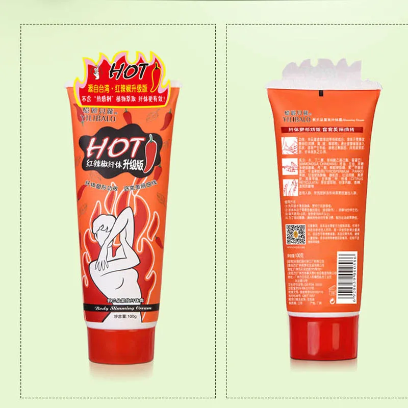 

Red Pepper Slimming Cream Body Shaping Tightening Leg Massage Skin Care Beauty Moisturizing and Cleaning Spa Relaxation