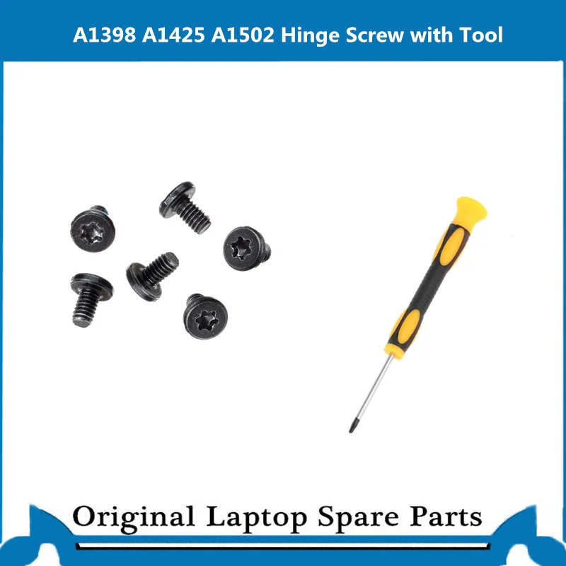 Оригинальный шарнирный винт с инструментом для Macbook Pro Retina A1398 A1502 A1425|Компьютерные