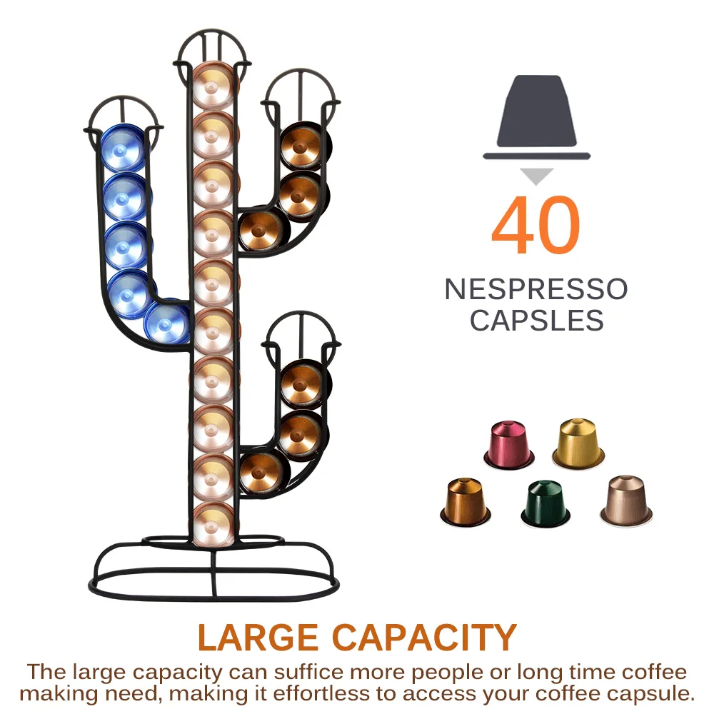 Вращающаяся подставка для капсул практичный держатель с кофе Nespresso/Dolce Gusto/K