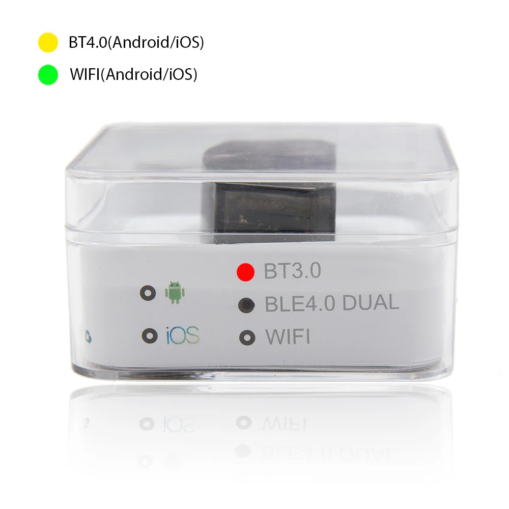 Vgate iCar Pro Bluetooth 4 0/WIFI OBD2 сканер для IOS Android OBD II диагностический