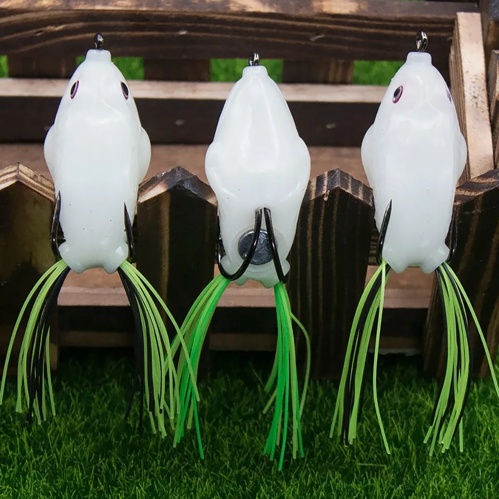 1 шт. бионические приманки для рыбной ловли Лягушка Мягкая приманка в виде червей