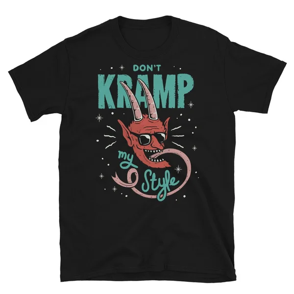 

Krampus "Don't Kramp My Style" Tshirt Short-Sleeve Unisex T-Shirt
