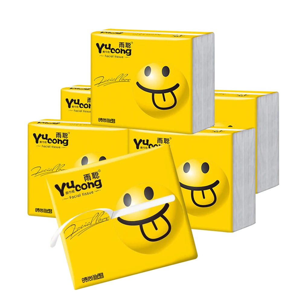 Оригинальная древесная целлюлозная бумага 4 слоя мягкой бумаги в рулонах