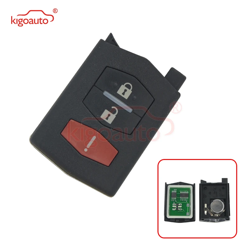 

Remote part 315mhz for Mazda 3 button BGBX1T478SKE12501 Kigoauto
