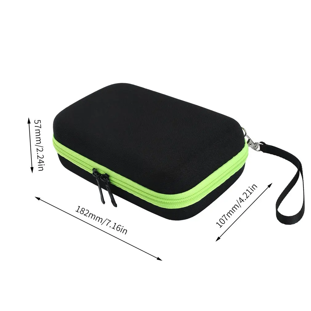 

Universal Thermometer Storage Box Zipper Design Portable Protective Case For Ear Thermometer Storaging Bag Anti-Seismic Package