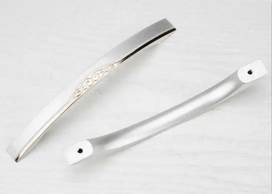 Simple Furniture Drawer Knobs for Kitchen and Cabinet European Carving Pattern Door Handle Knob Pull Silver|door handles knobs|handles knobsfurniture