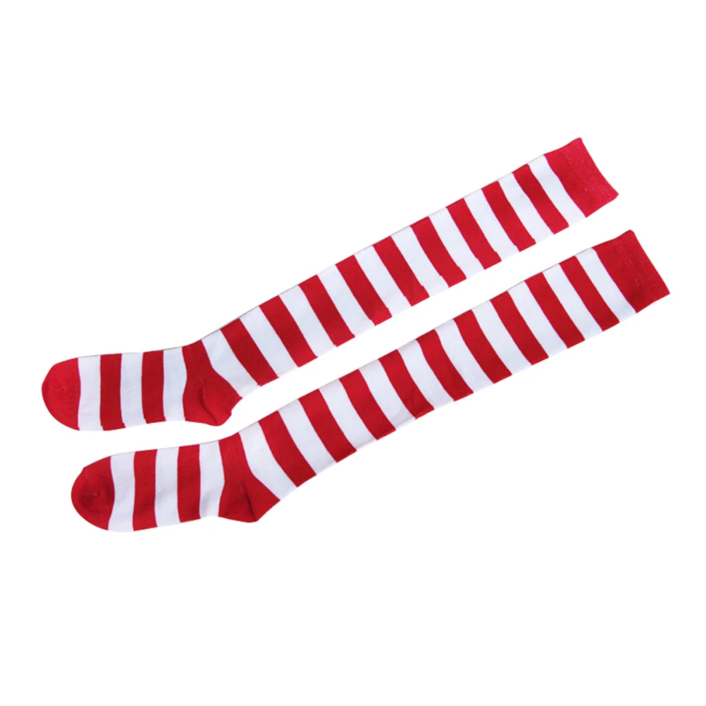 

1 Pair Fashion Women Girls Over The KneeThigh High Long Striped Socks 9 Colors