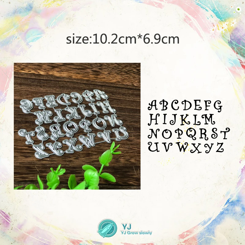 YJ2019 новый художественный Английский алфавит пустая Подарочная коробка