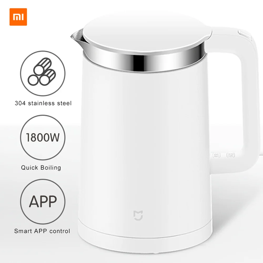 XIAOMI MIJIA Electric kettle Smart Constant Temperature Control kitchen appliances Water kettle 1.5L Thermal Insulation teapot