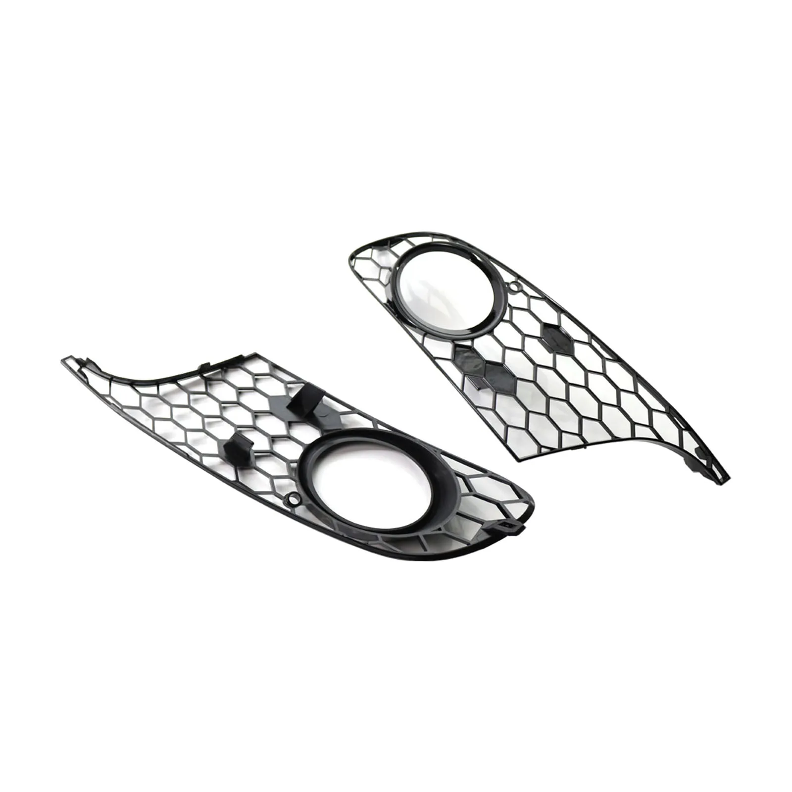 2 Piece Lower Fog Light Grille Grill Replaces fits for VW Golf 6 09-13 Durable | Bumpers